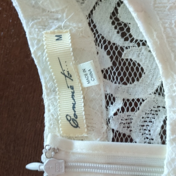 Lacy peplum top - Picture 2 of 5